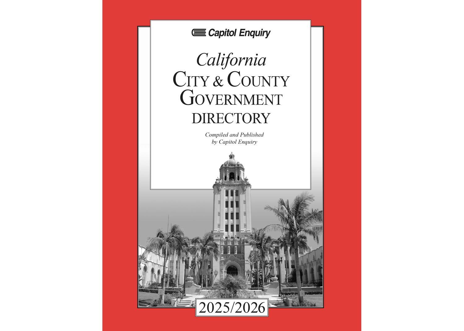 2025/2026 CA City & County Government Directory (CC26)