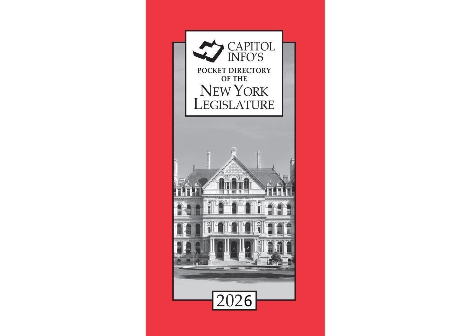 2026 Pocket Directory of the New York Legislature (NY26)